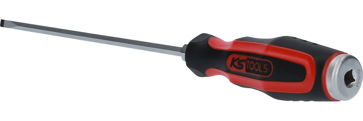 KS TOOLS ERGOTORQUEmax Schlitz-Schraubendreher, 5,5mm, 300mm