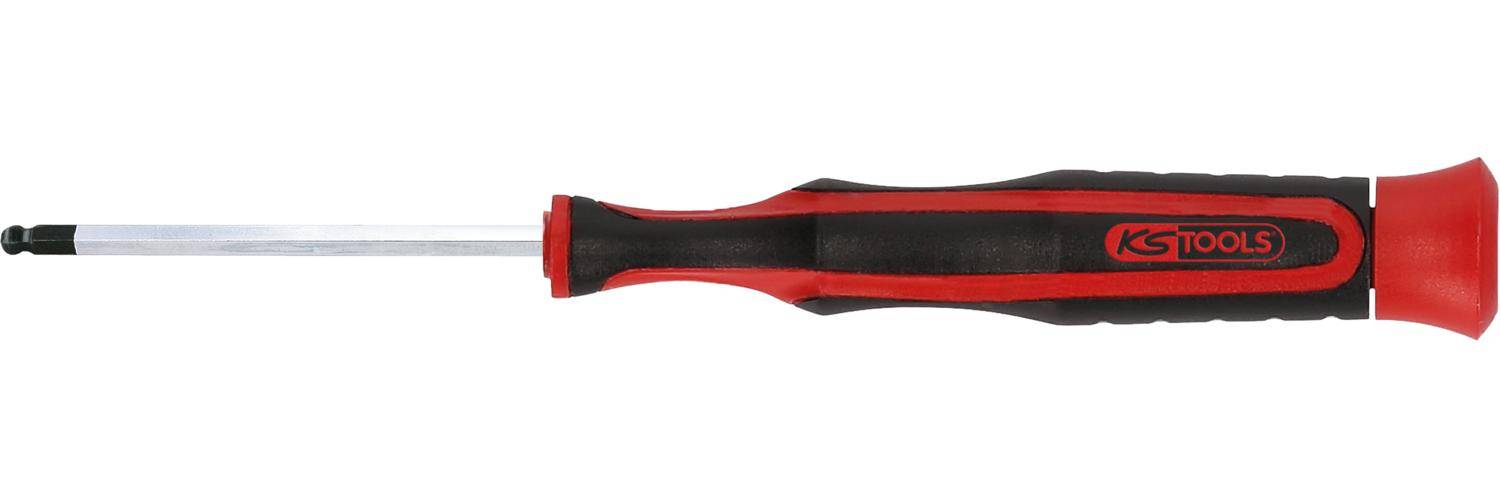 KS TOOLS Feinmechanik-Schraubendreher für Innensechskantschrauben -