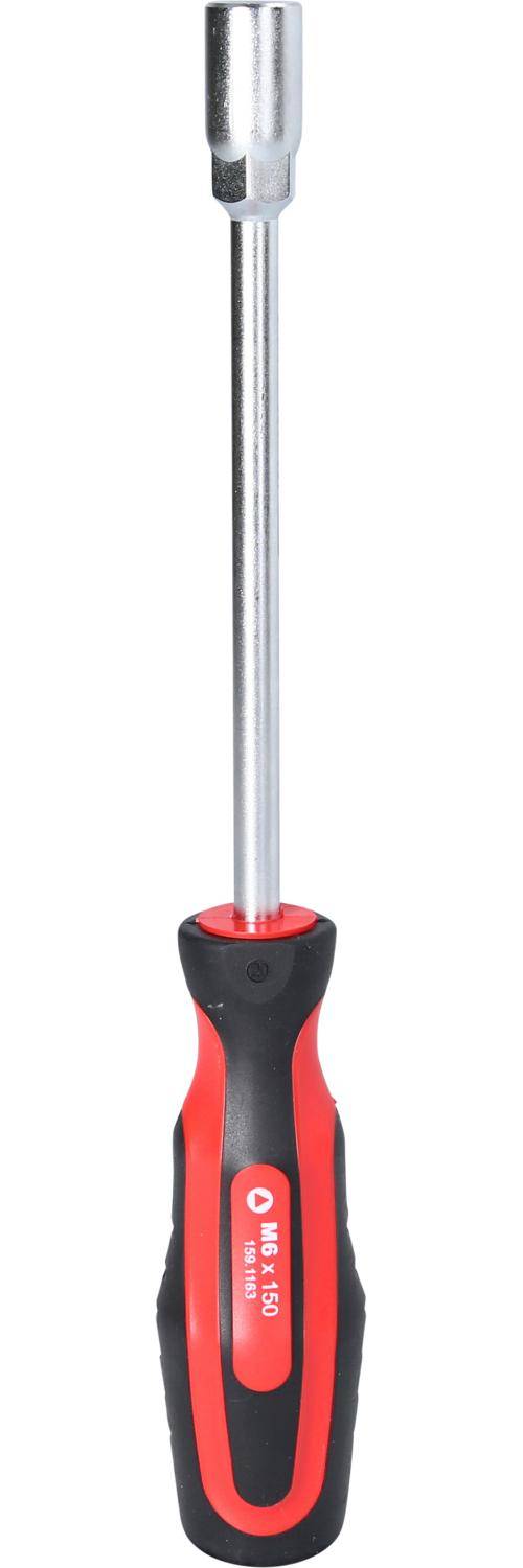 KS TOOLS ERGOTORQUEplus Stecknuss-Schraubendreher, 3-kant, M6