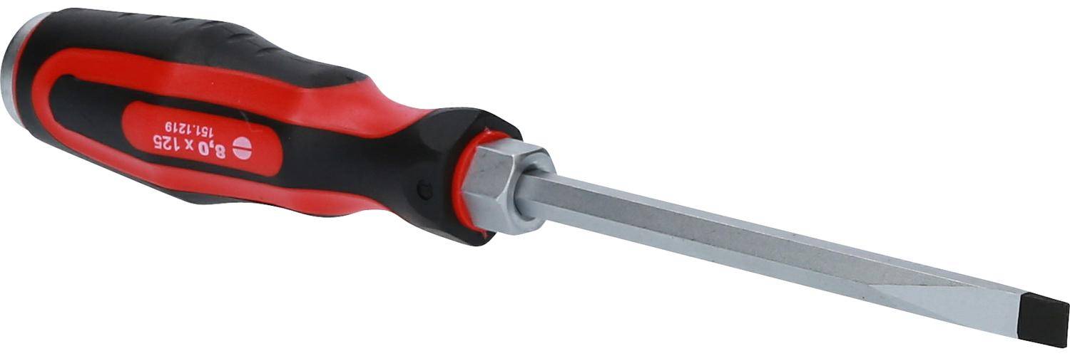 KS TOOLS ERGOTORQUEmax Schlitz-Schraubendreher, 8,0mm, 310mm