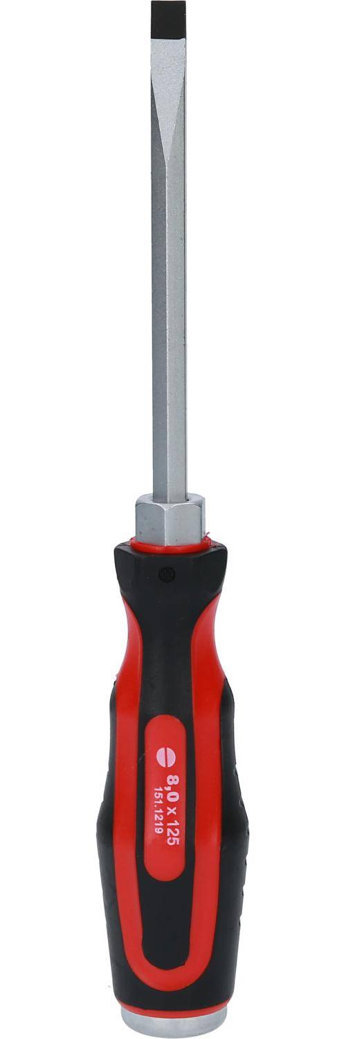KS TOOLS ERGOTORQUEmax Schlitz-Schraubendreher, 8,0mm, 310mm