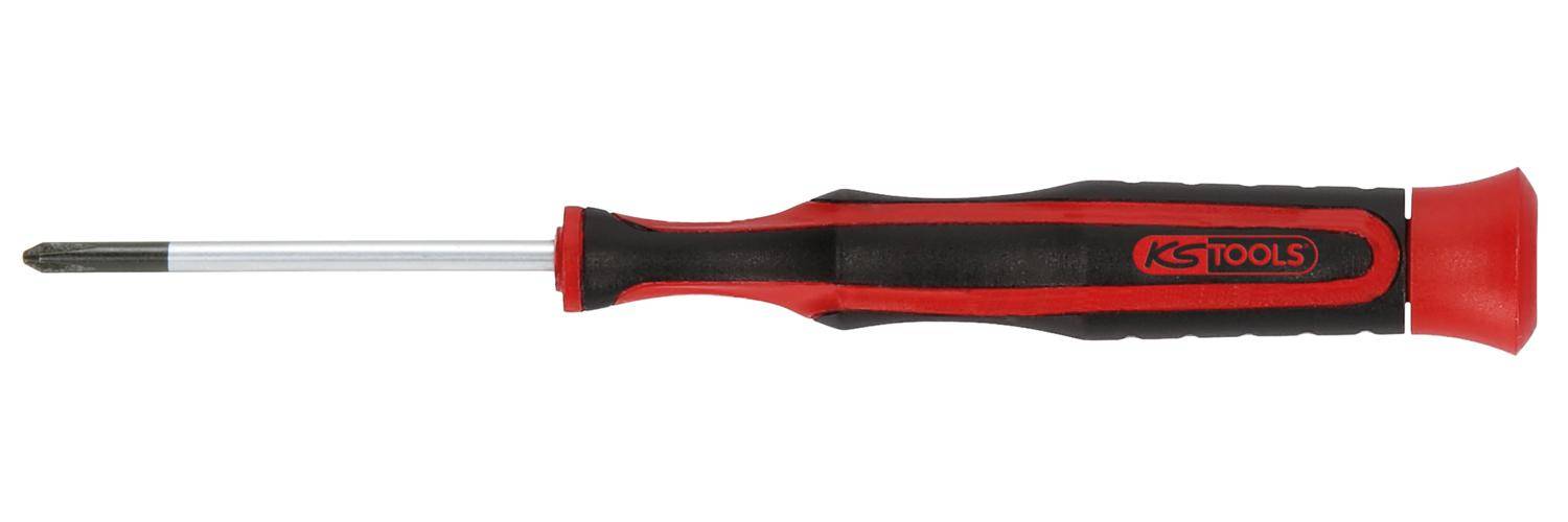 KS TOOLS Feinmechanik-Schraubendreher, PH1 x 4,0 mm