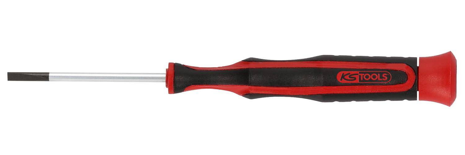 KS TOOLS Feinmechanik-Schlitz-Schraubendreher, 4,0 mm, 245,0 mm