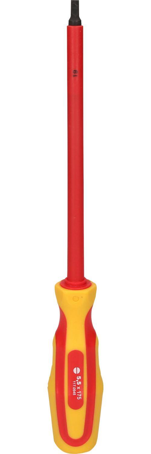 KS TOOLS ERGOTORQUE VDE Schlitz-Schraubendreher, 5,5mm