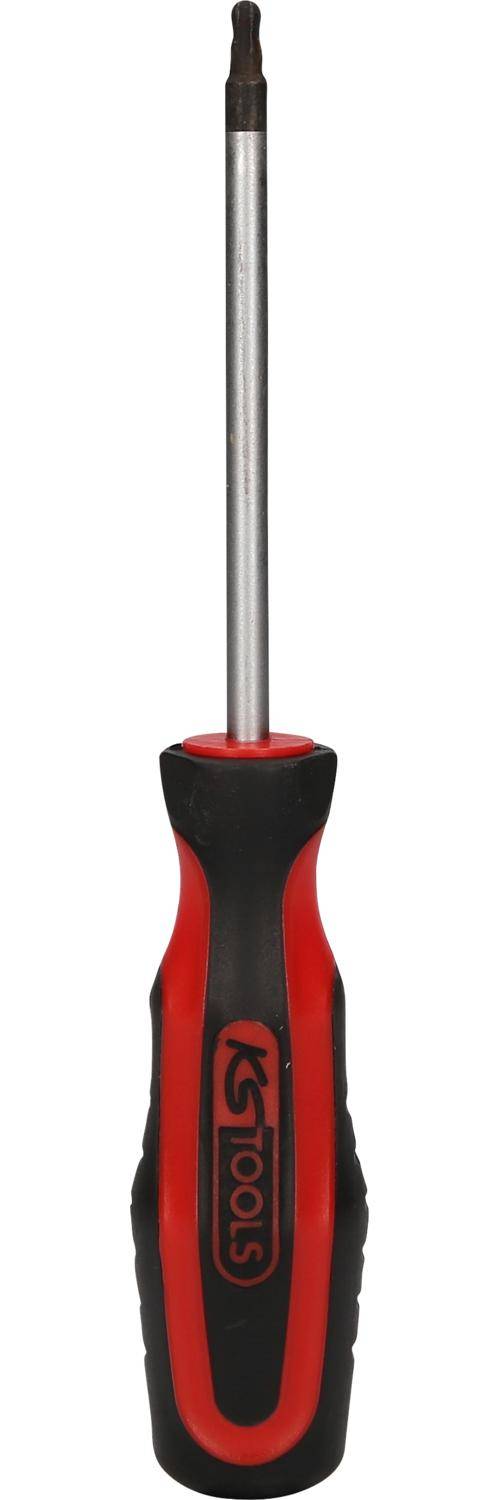 KS TOOLS ERGOTORQUEplus Schraubendreher Torx mit Kugelkopf, T25