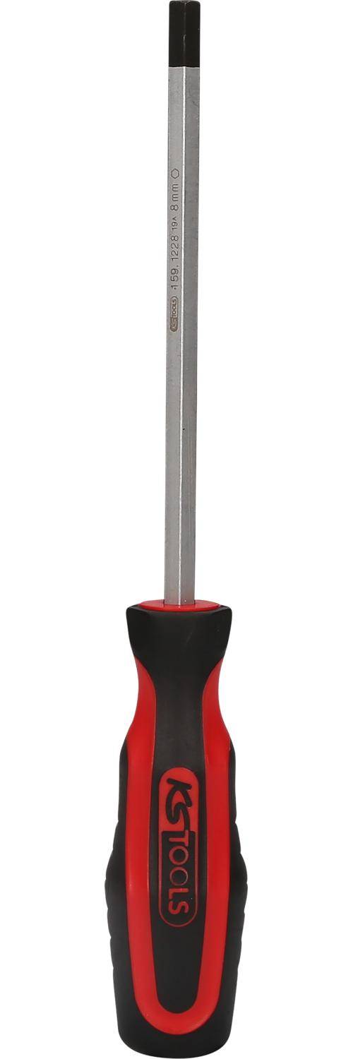 KS TOOLS ERGOTORQUEplus Schraubendreher für Innensechskantschrauben,