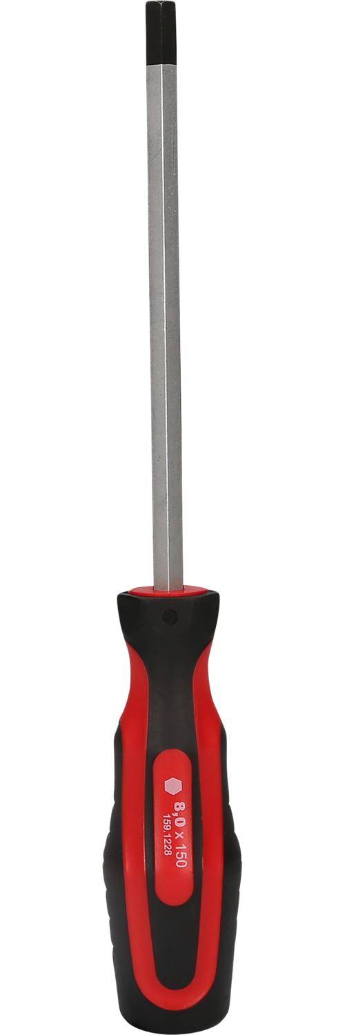 KS TOOLS ERGOTORQUEplus Schraubendreher für Innensechskantschrauben,