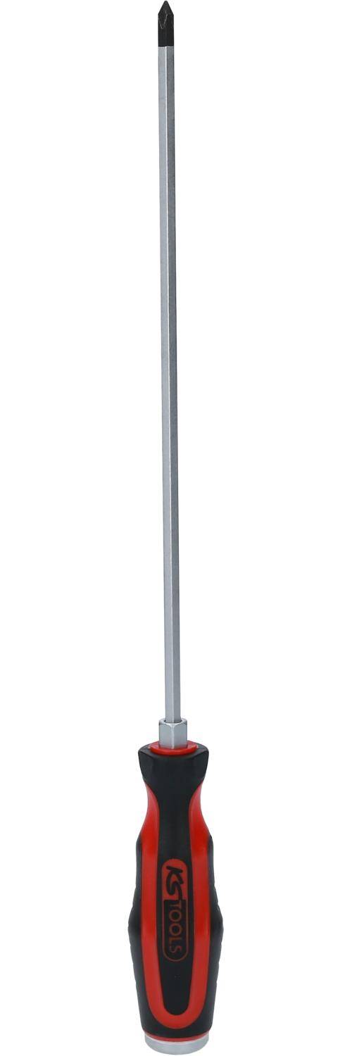 KS TOOLS ERGOTORQUEmax Schlagkappen-Schraubendreher, PH1, 350 mm