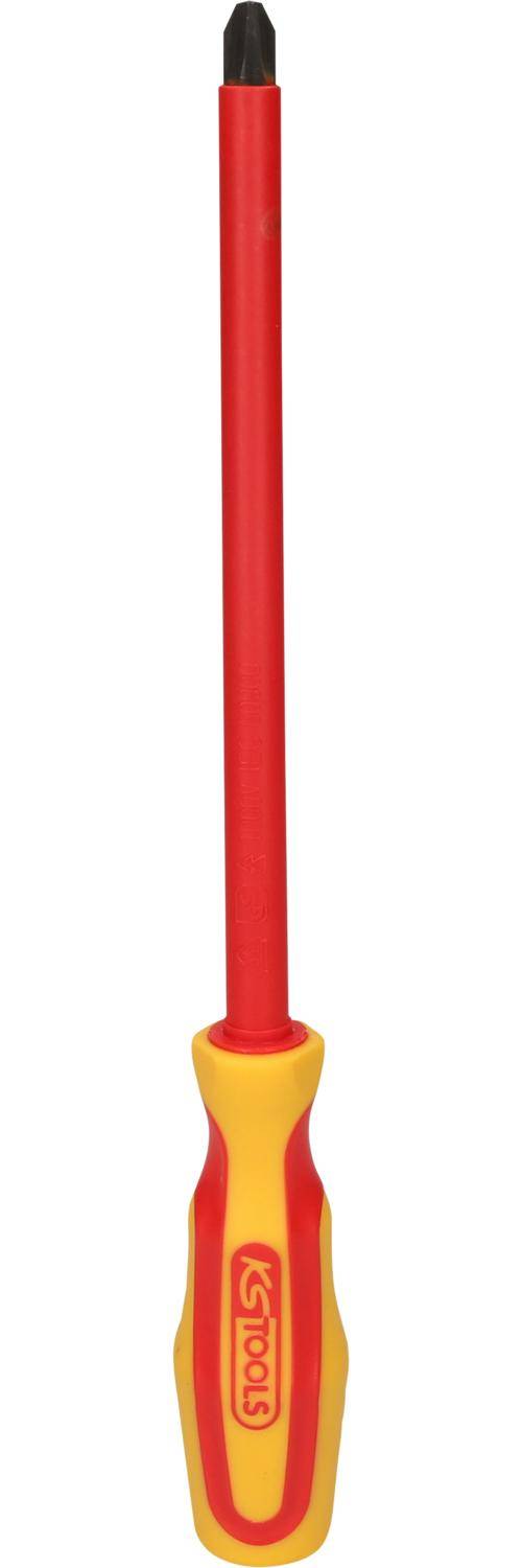 KS TOOLS ERGOTORQUE VDE PH-Schraubendreher, PH4, 315mm