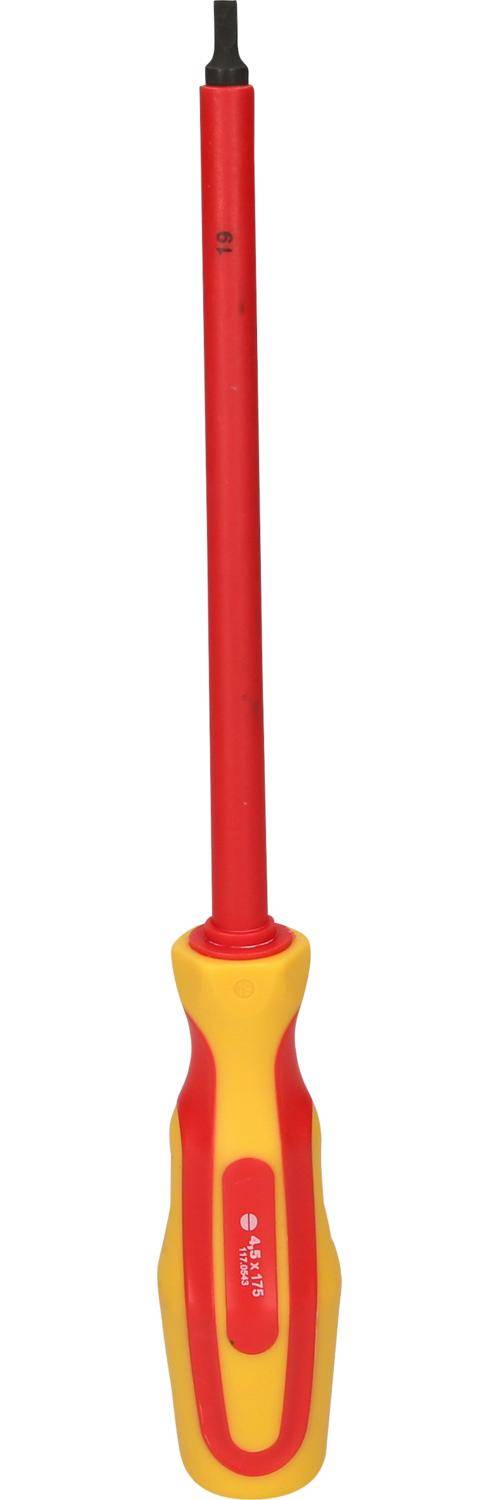 KS TOOLS ERGOTORQUE VDE Schlitz-Schraubendreher, 4,5mm, 290mm