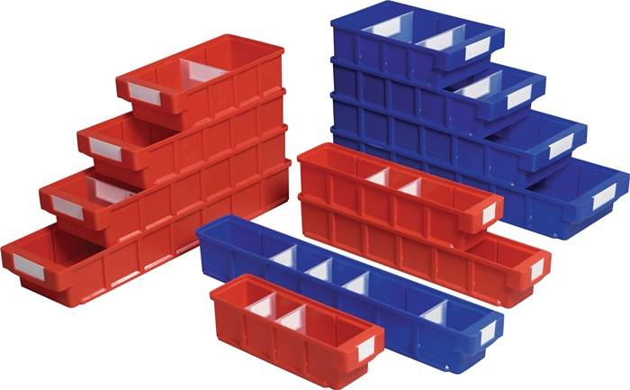 Regalkasten VKB L600xB152xH83mm blau PP LA-KA-PE