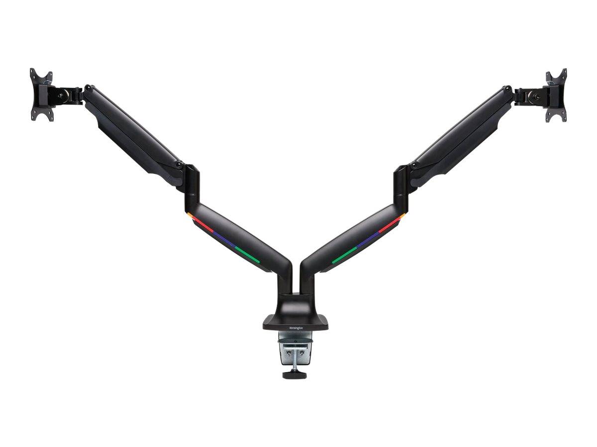 Kensington SmartFit One-Touch Height Adjustable Dual Monitor Arm - Befestigungskit - einstellbarer Arm - für 2 Monitore