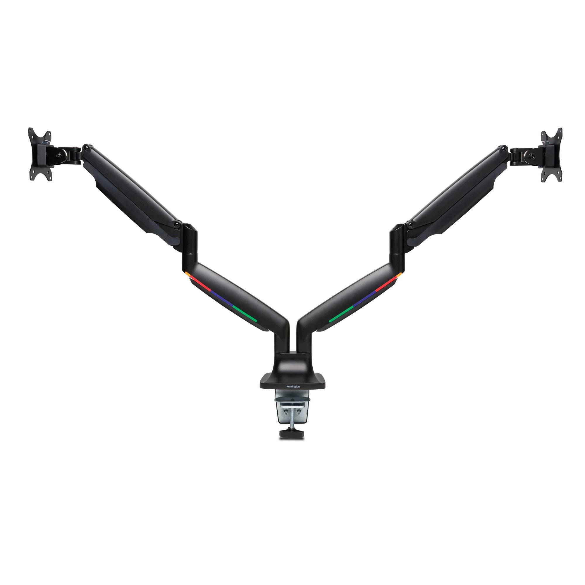 Kensington SmartFit One-Touch Height Adjustable Dual Monitor Arm - Befestigungskit - einstellbarer Arm - für 2 Monitore
