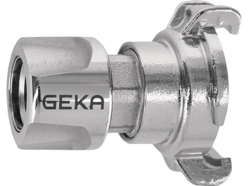 GEKA 46.0890.9 Übergangsstück GEKA plus-Stecksystem Messing verchromt Klaue und