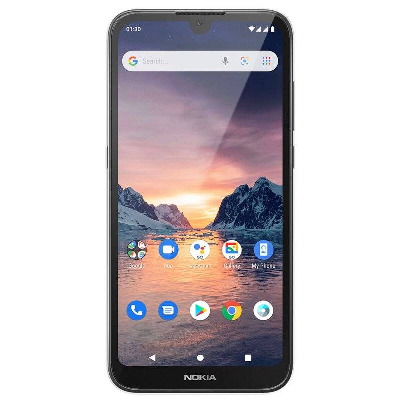 cofi1453® Silikon Hülle Basic kompatibel mit NOKIA 1.3 Case TPU Soft Handy Cover Schutz Transparent