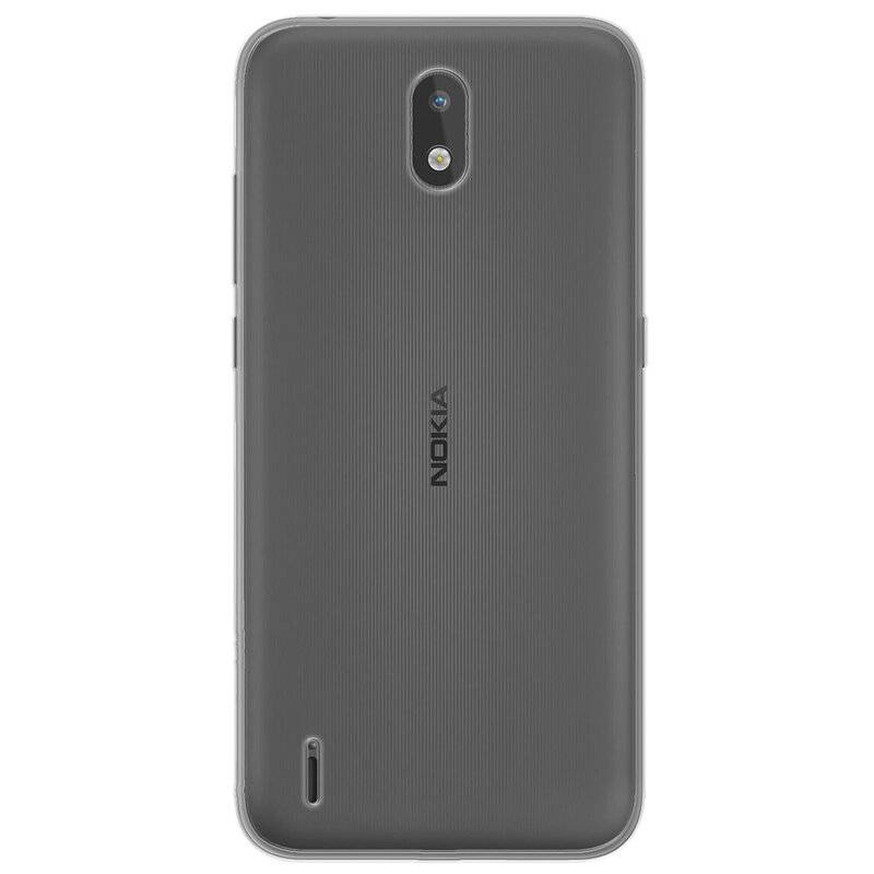 cofi1453® Silikon Hülle Basic kompatibel mit NOKIA 1.3 Case TPU Soft Handy Cover Schutz Transparent