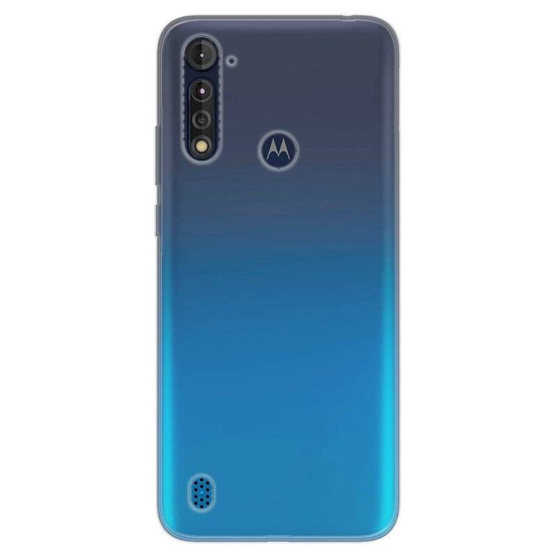 cofi1453® Silikon Hülle Basic kompatibel mit MOTOROLA MOTO G8 POWER LITE Case TPU Soft Handy Cover Schutz Transparent