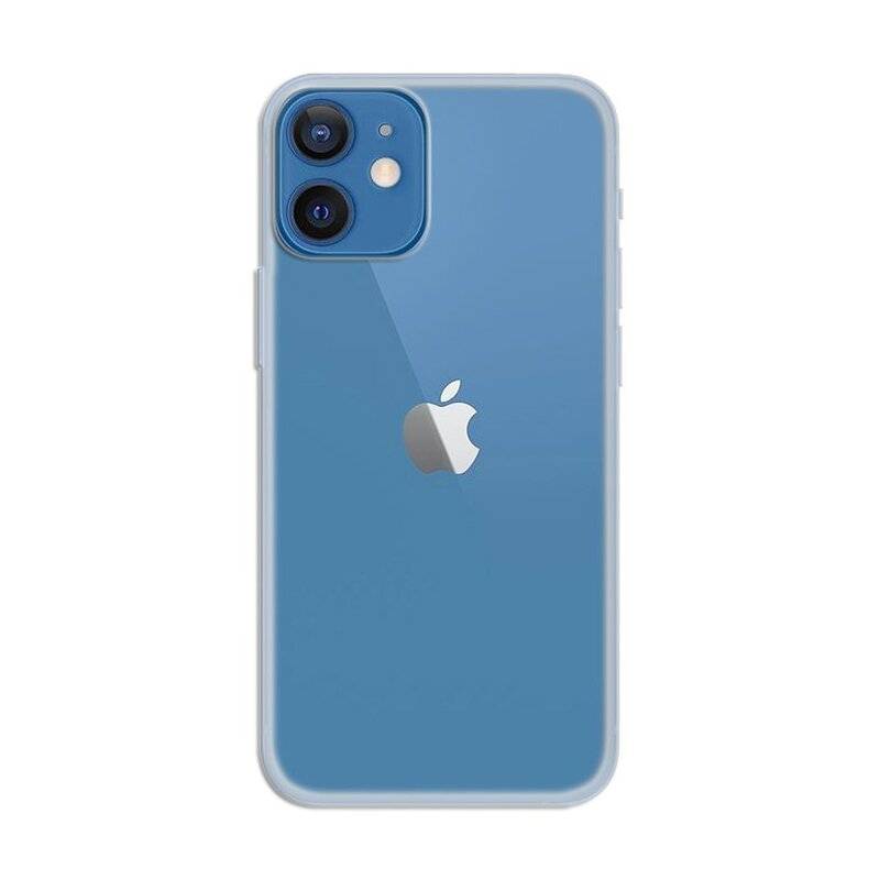 Silikon Hülle Basic für iPhone 12 Mini Case TPU Soft Handy Cover Schutz Transparent