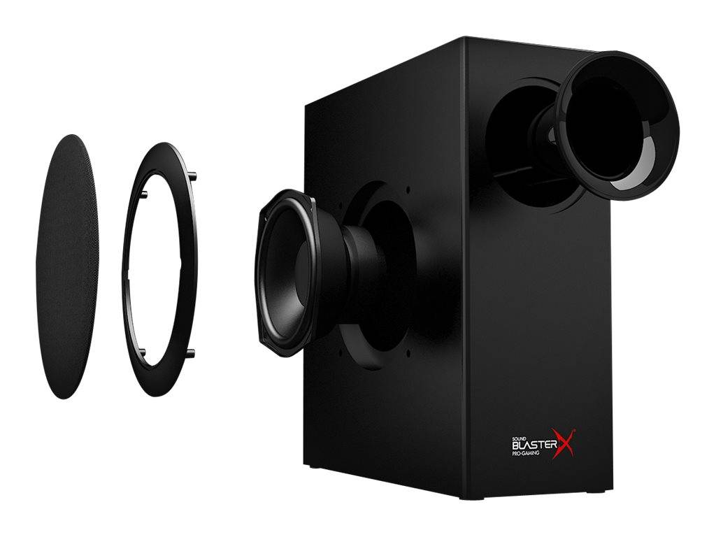Creative Sound BlasterX Katana - Soundleistensystem - für PC - 2.1-Kanal - kabellos - Bluetooth - 75 Watt (Gesamt)