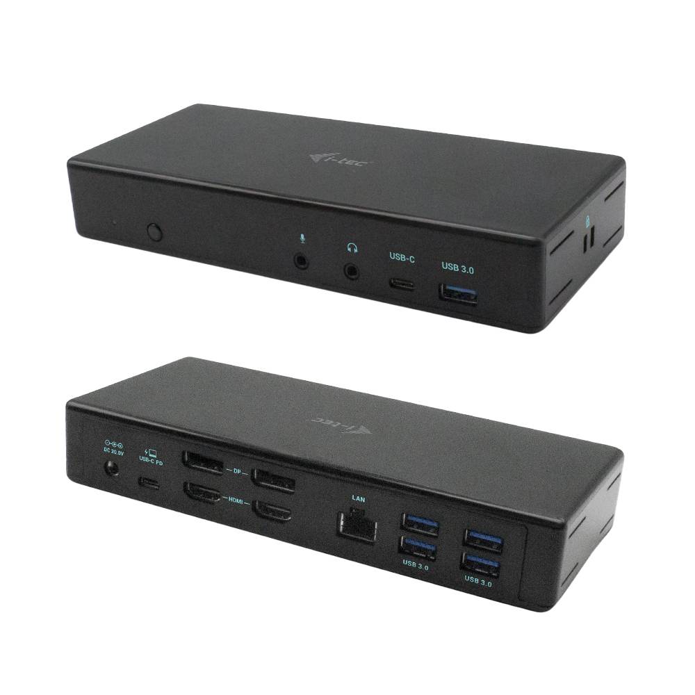 i-Tec USB-C Quattro Display Docking Station with Power Delivery