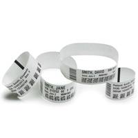 Zebra Z-Band UltraSoft - Polypropylen (PP) - Klebstoff - weiß - 25.4 x 279.4 mm 1050 Stck. (6 Rolle(n)