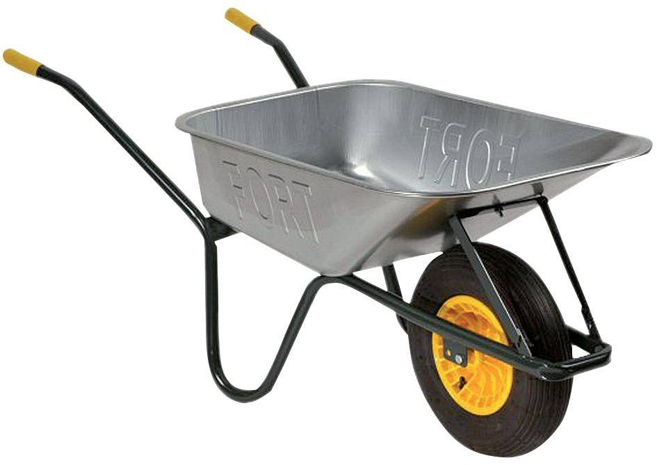 Tiefmuldenkarre 516B/90 mit Kippbügel 90 l Fort - Artikel: 8711755380003