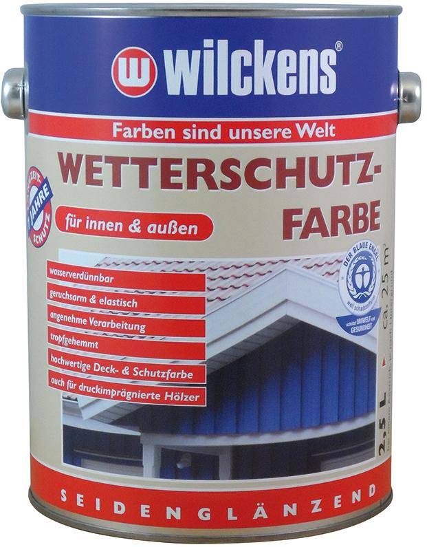 Wetterschutzfarbe 2,5 l, weiß