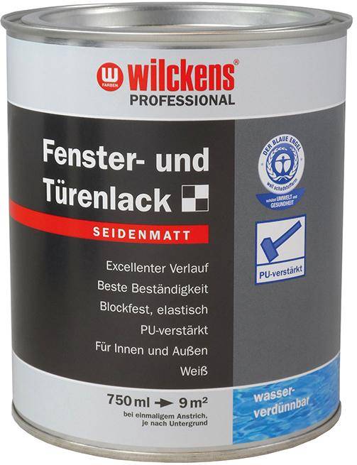 Fenster-und Türenlack seidenmatt, 750ml