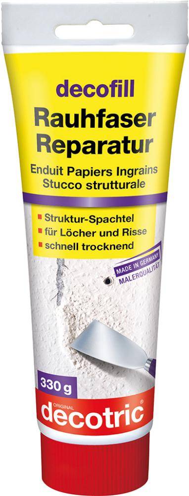 Decofill Rauhfaser Rep. 330 g Tube decotric
