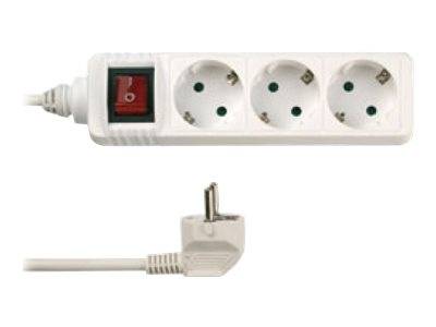 REV RITTER - REV - Steckdosenleiste - Wechselstrom 250 V - 3500 Watt - Eingabe, Eingang 2-polig - Ausgangsanschlüsse: 3