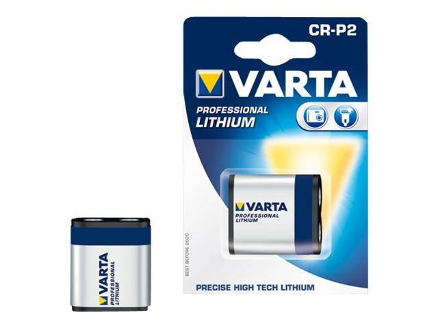 Batterie ULTRA Lithium 6 V CRP2 1450 mAh CR-P2 6204 1 St./Bl.VARTA