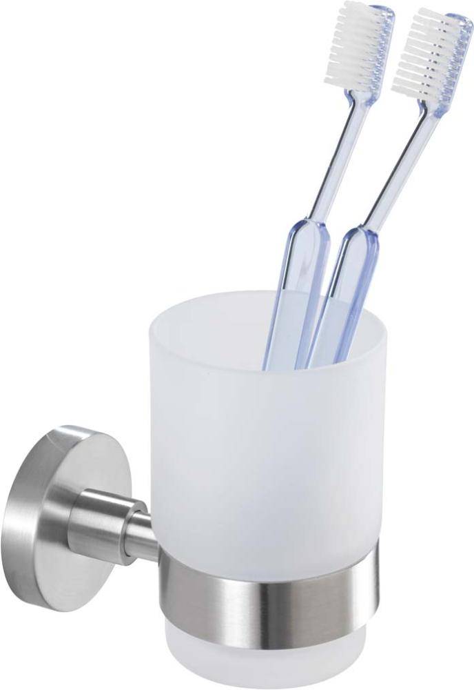Zahnputzbecher mit Halter Uno Bosio