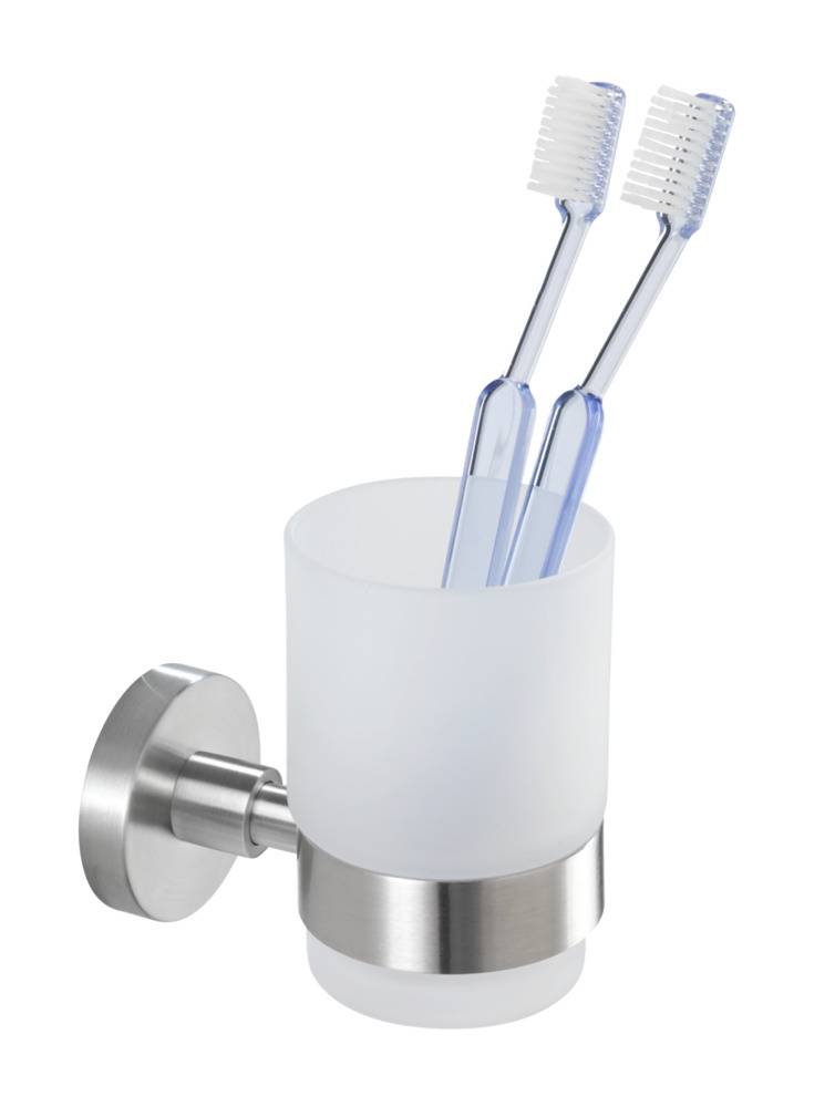 Zahnputzbecher mit Halter Uno Bosio