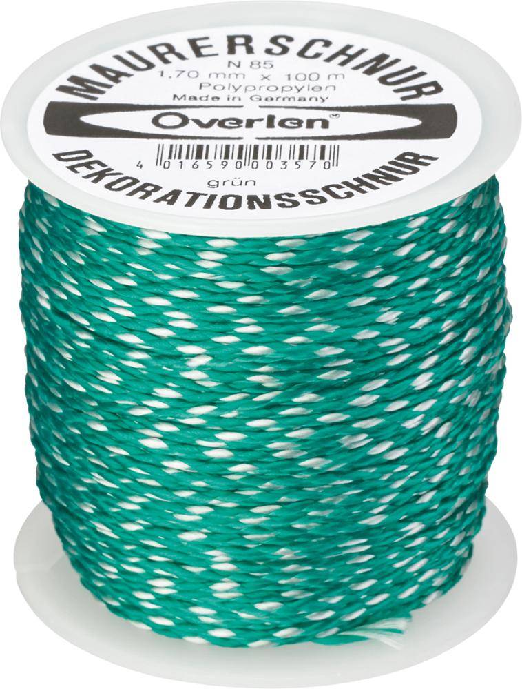 Maurerschnur PP 1,7mm 100m grün Overmann