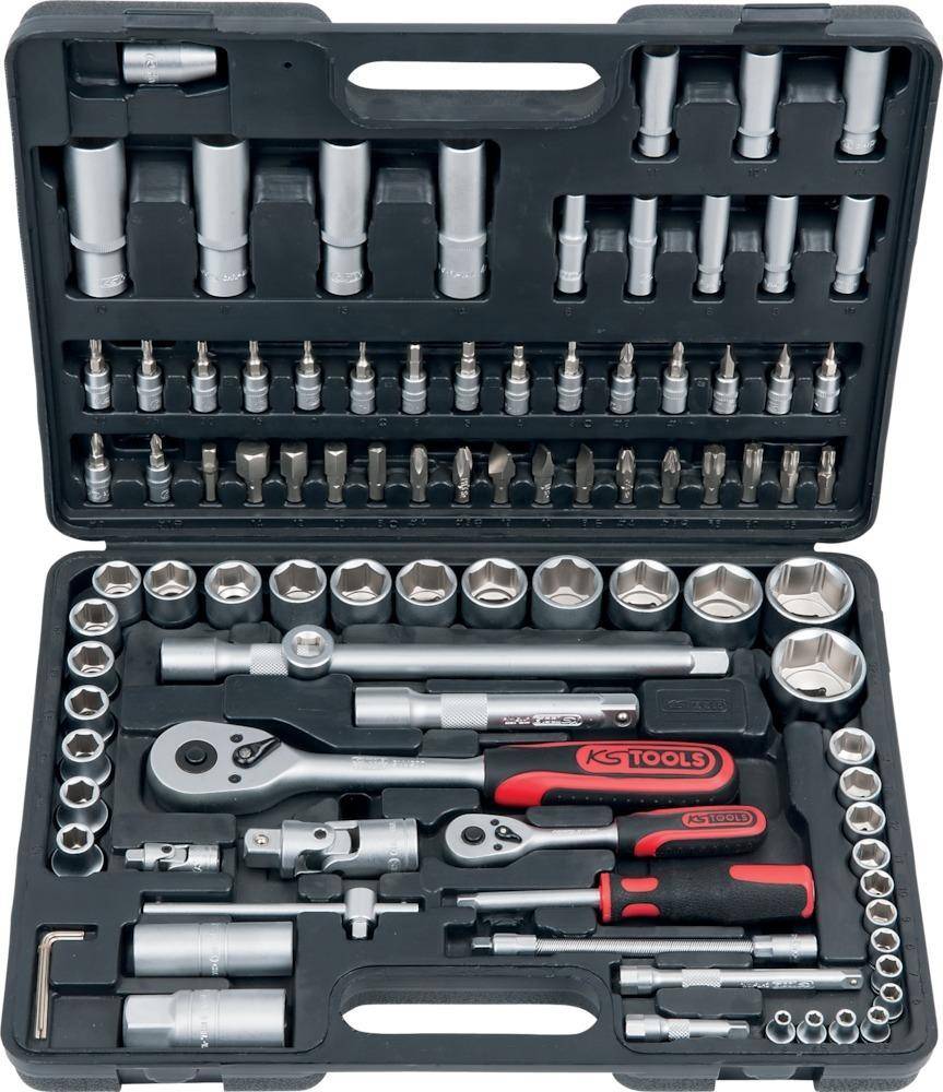 Steckschlüssel-Satz 1/4"+1/2" 94-teilig KS Tools - Artikel: 4042146043615