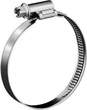 Schneckengewindeschelle TORRO,50-70mm,12mm W1