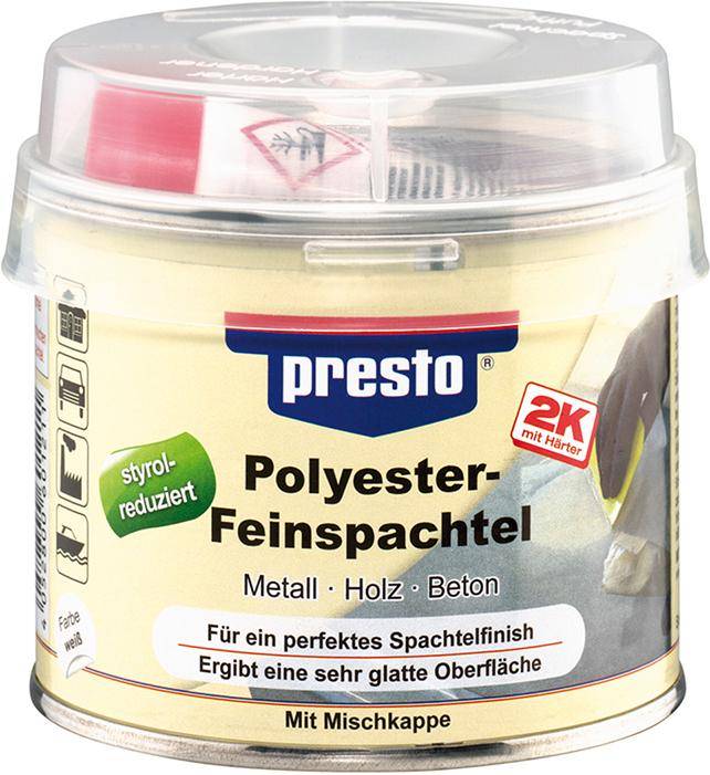 presto Feinspachtel Polyester, 250 g