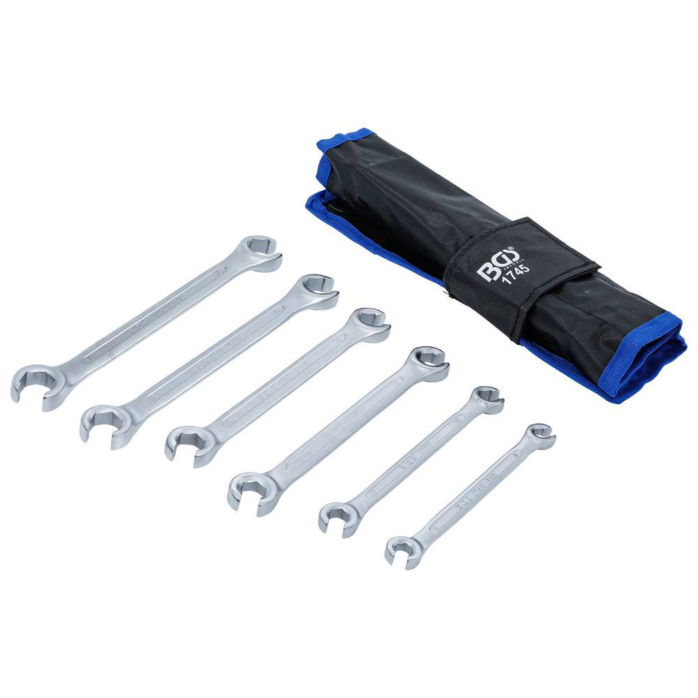 BGS Offener Doppelringschlüssel-Satz, 6-teilig, 8-19 mm