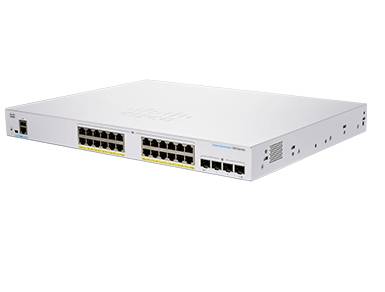 Cisco Business 350 Series CBS350-24FP-4X - Switch - L3 - managed - 24 x 10/100/1000 (PoE+)