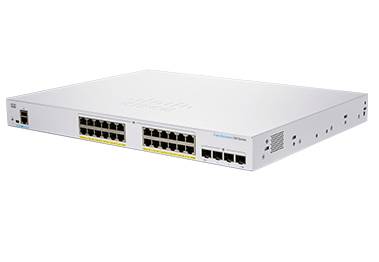 Cisco Business 350 Series 350-24FP-4G - Switch - L3 - managed - 24 x 10/100/1000 (PoE+)