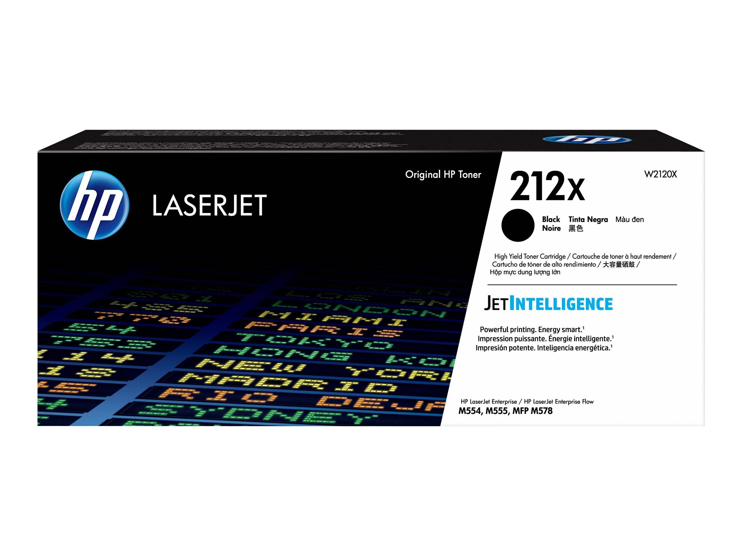 HP 212X - Hohe Ergiebigkeit - Schwarz - original - LaserJet - Tonerpatrone (W2120X)