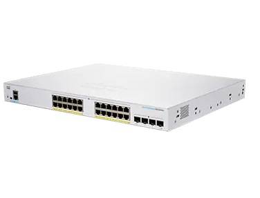 Cisco Business 250 Series CBS250-24P-4X - Switch - L3 - Smart - 24 x 10/100/1000 (PoE+)