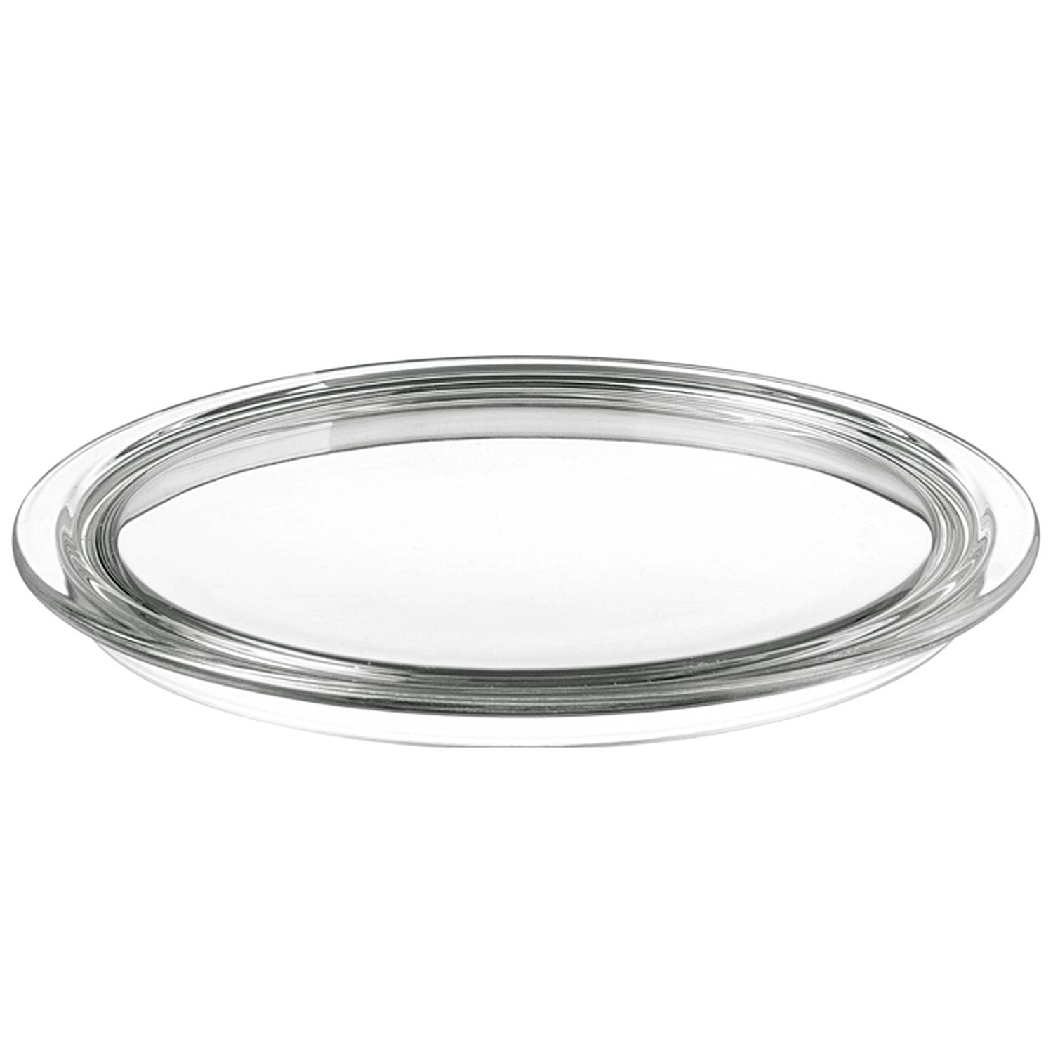 LEONARDO 069000 Ciao Tortenplatte Kuchenteller, Glas, Ø 31,5 cm x H 2,2 cm, klar