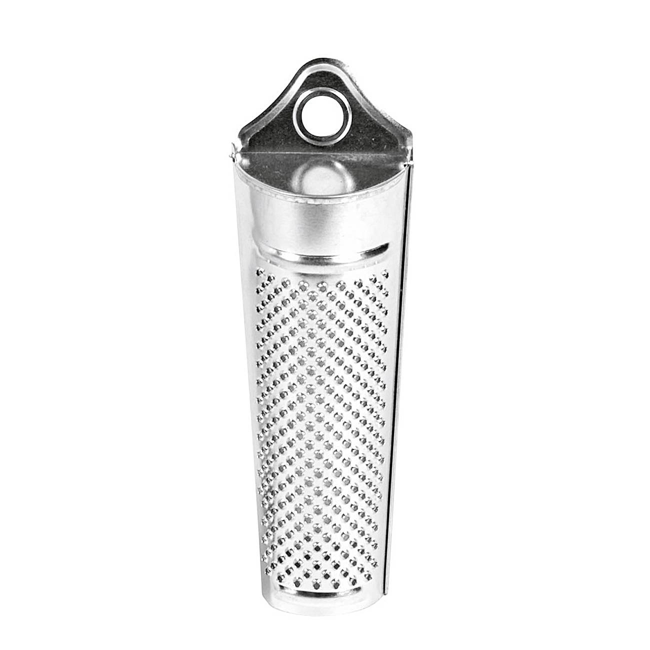 Metaltex 184520010 Muskatreibe Weißblech, weiß