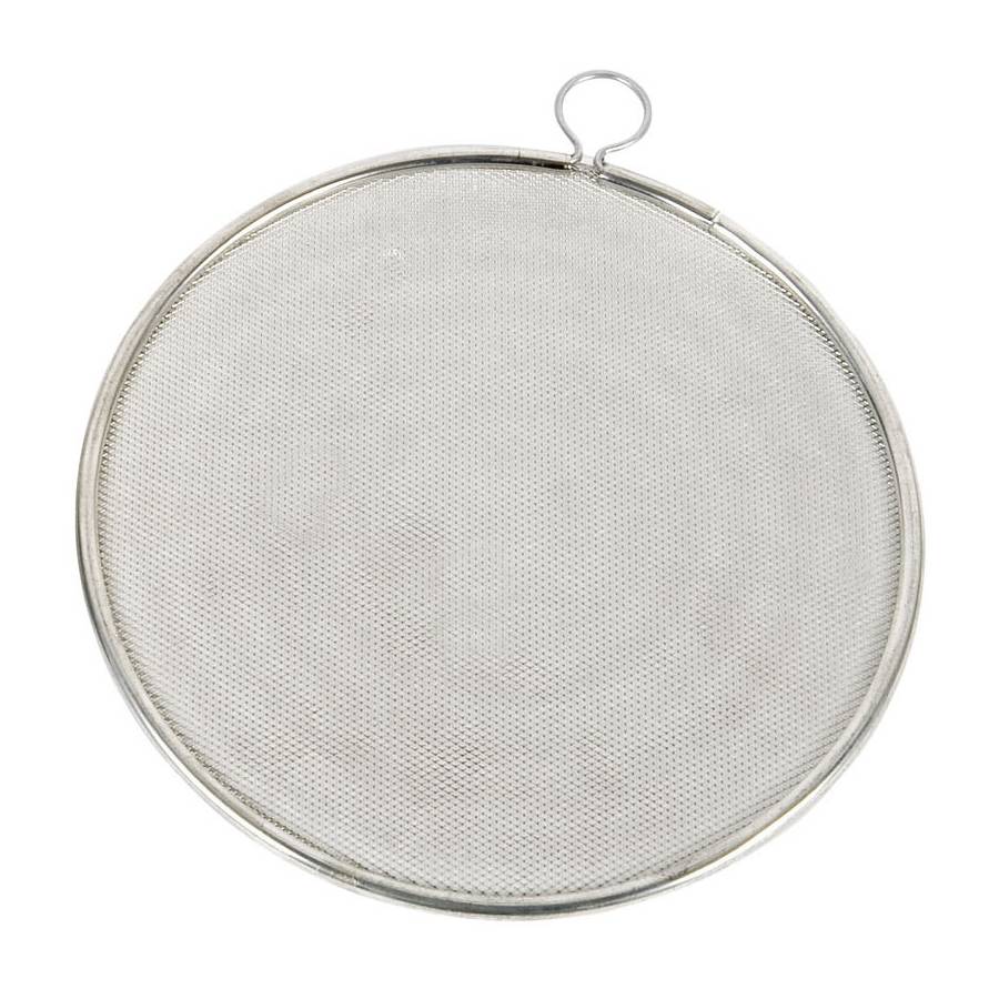 Metaltex 183719010 Gasflammsieb mit Mineralfasern, ø 19 cm, silber