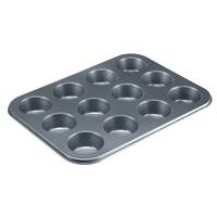 Westmark 12er Muffinbackform - Rechteckig - Stahl - Schwarz