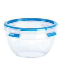 EMSA 518096 CLIP & CLOSE FRISCHHALTEDOSE RUND, Box, Rund, 1,1 l, Transparent, Polypropylen (PP), Thermoplastisches Elast