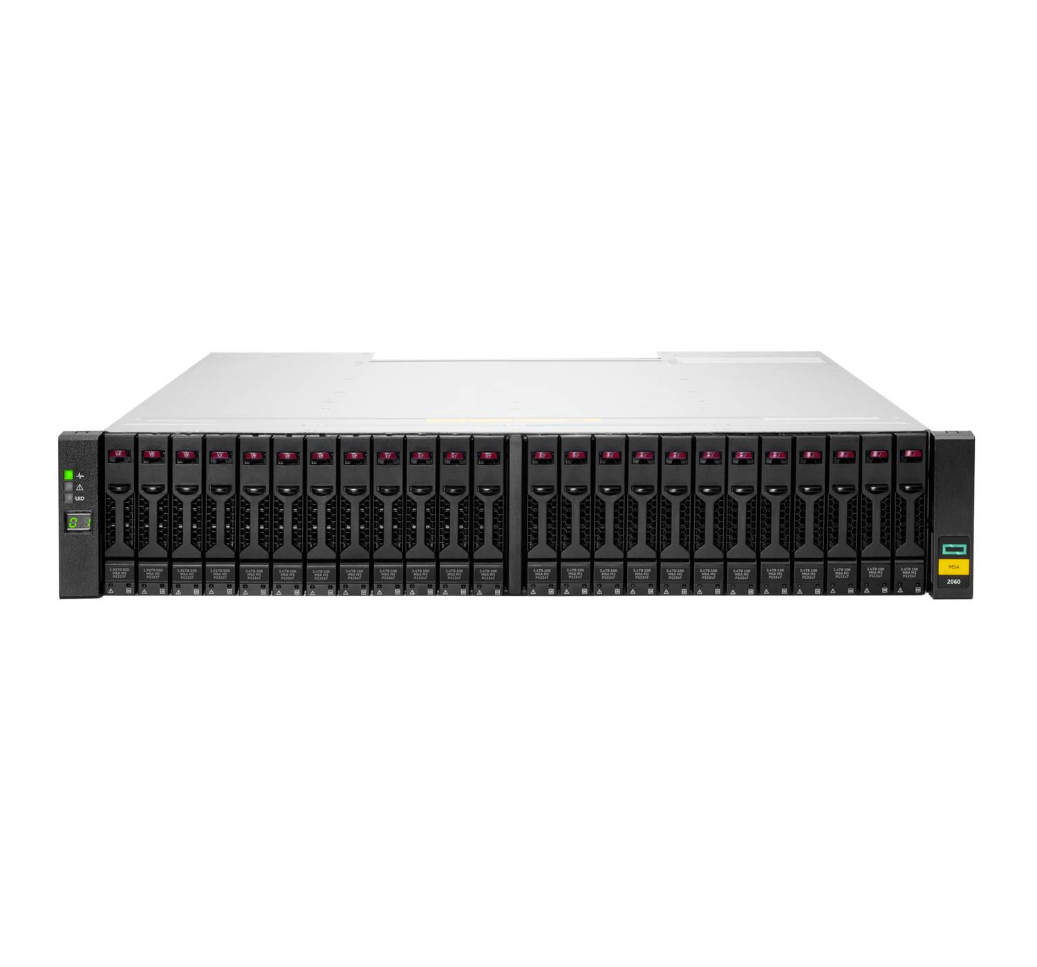 HPE Modular Smart Array 2060 12Gb SAS SFF Storage - Festplatten-Array - 0 TB - 24 Schächte (SAS-3)
