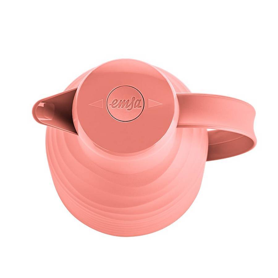 EMSA Isolierkanne Samba Wave 1,0l koralle - 1 l - Koralle - Polypropylen (PP) - 178 mm - 145 mm - 215 mm