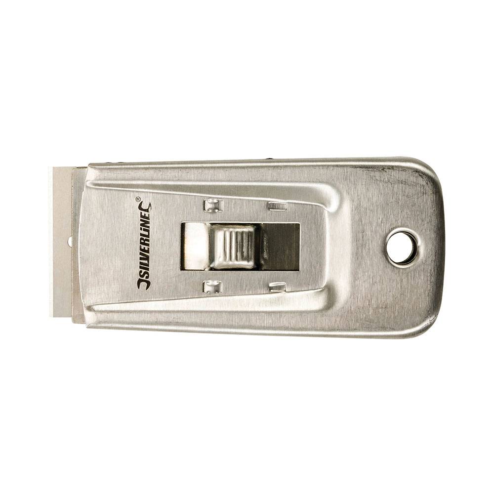 Einziehbarer Fensterschaber aus Stahl 100 mm